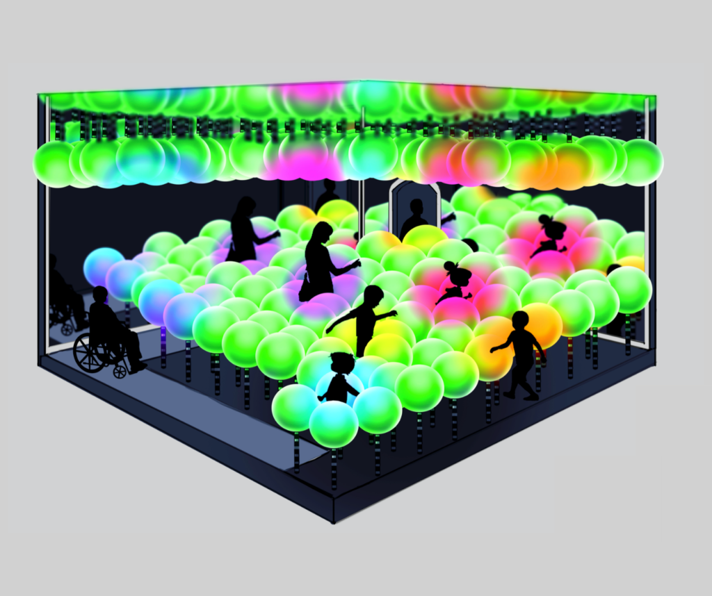 The Alien Grass Room will be a sensory trip.