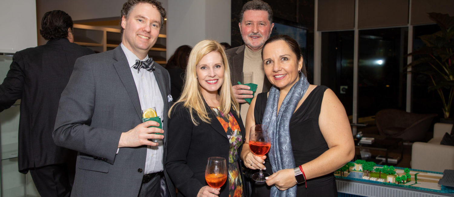 Anthony Roberts, Dawn Koenning, Patrick Combe, Griselda Combe (Photo by Ruben Escobar)