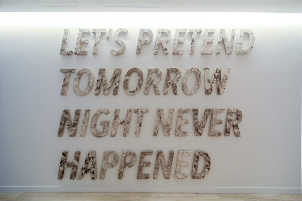 "No Future Plans" by Ben Skinner. (Photo by Robert Tsai )