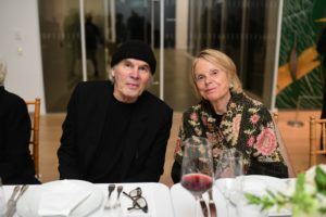 Brice Marden, Louisa Stude Sarofim (Photo by Daniel Ortiz)