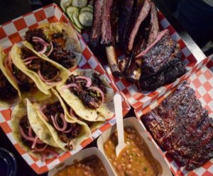 Brix BBQ ribs and brisket