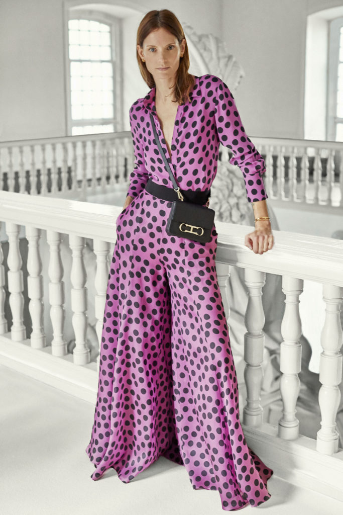 Polka dots light up the night.