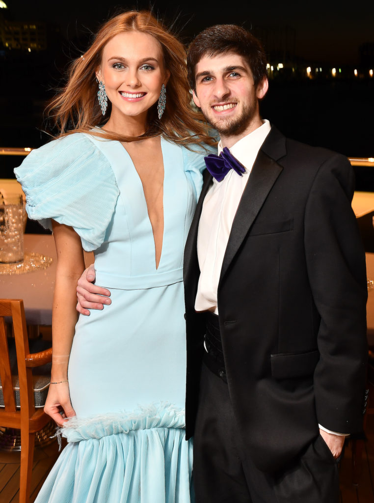 Dana Wempe, Blake Fertitta (Photo by Dave Rossman)