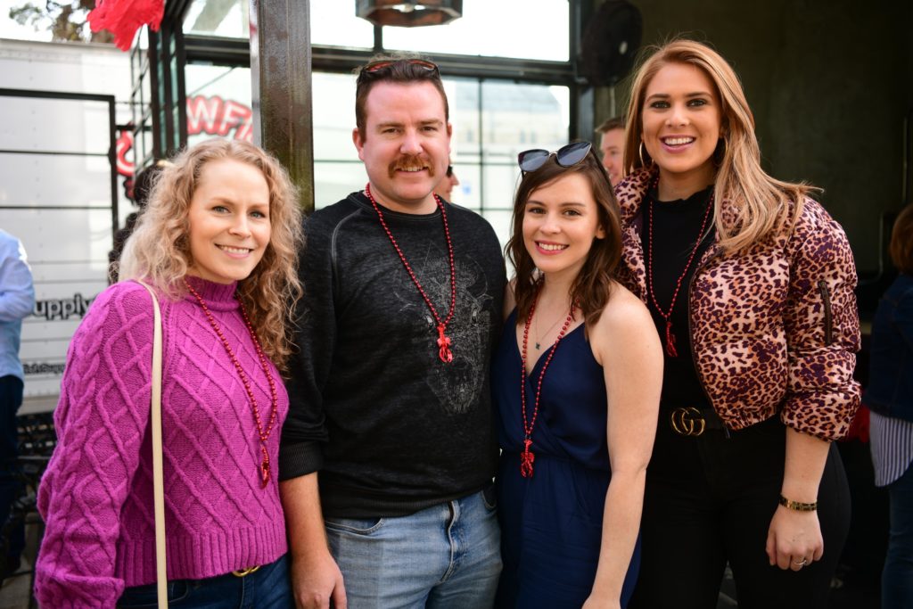 Emily Smith, Andrew Wilson, Melissa McDaniel, Alexa Bode (Photo by Daniel Ortiz)