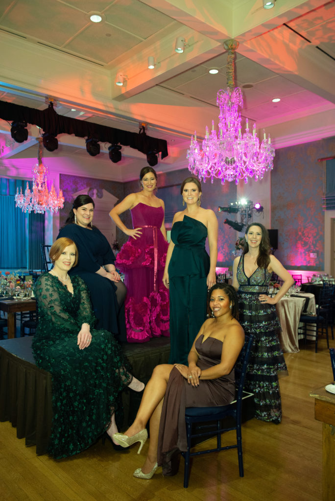 The Junior League of Houston executive committee which oversees the league's annual community contributions of $2 million in both volunteer time and financial support to 35 community projects.  (Photo by Emile C. Browne)