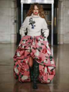 Oscar de la Renta fall ’20 collection at New York Fashion Week