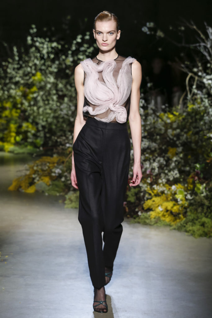 Jason Wu dress with organza floral detail. (Photo courtesy of Jason Wu)