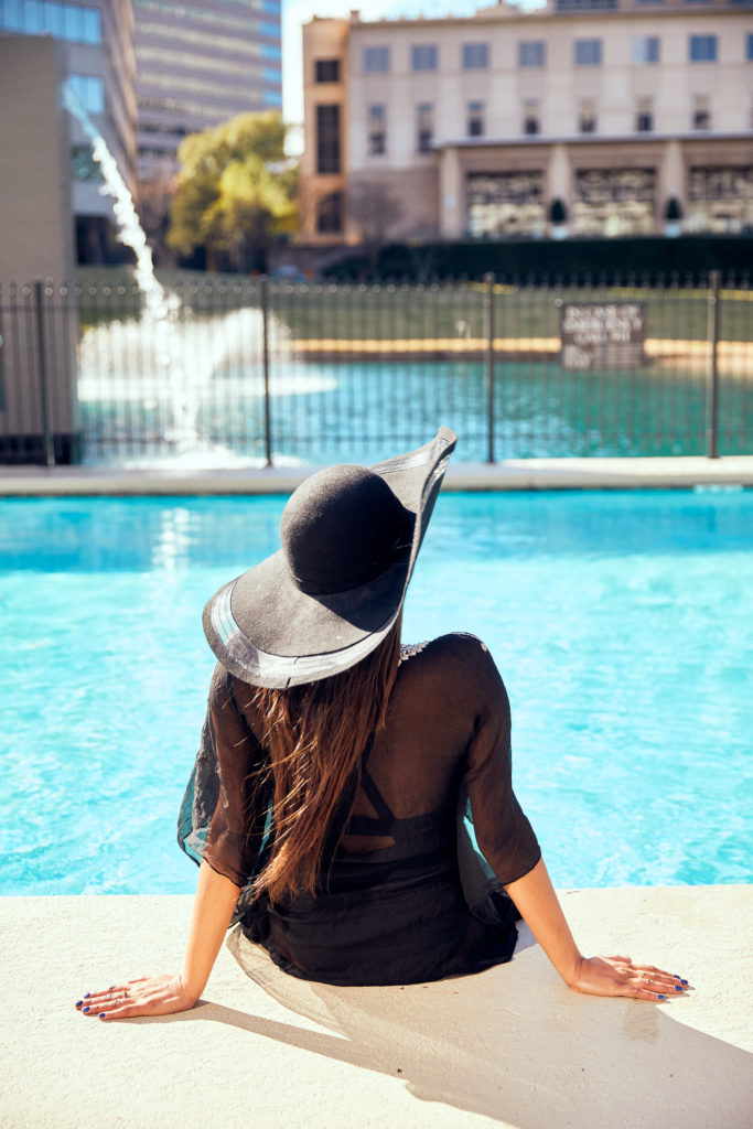 Relaxing by the Omni pool could become a habit. 