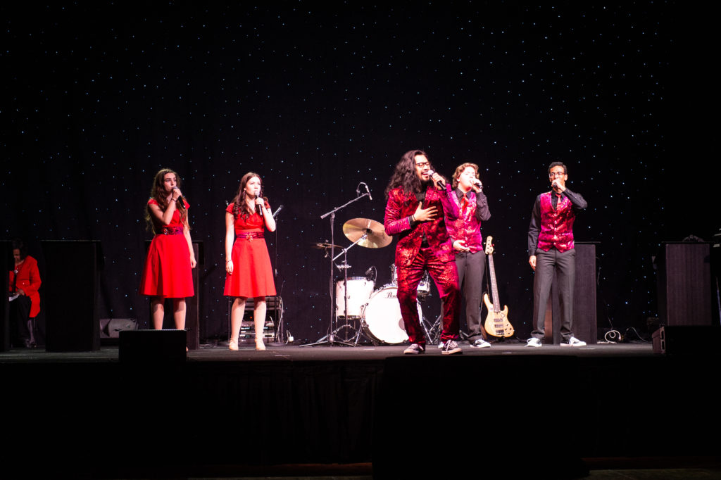 TUTS Humphreys School students perform an original piece at the Heart Ball.