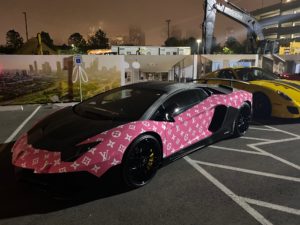 A Louis Vuitton Ferrari from Scuderia Society (Photo by Ruben Escobar)