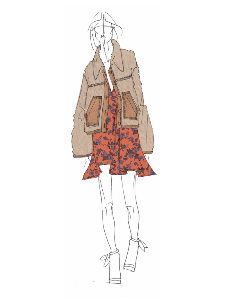 The Joie fall 2020 collection is Inspired "by sunset in the desert and all of the color nuances that come out of the sundrenched earth tones. “