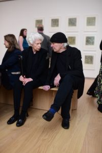 Janie C. Lee, Brice Marden (Photo by Daniel Ortiz)
