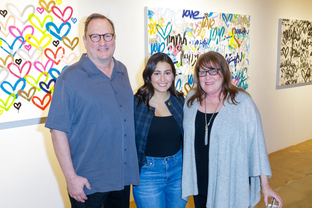 Jim Grindinger, Jessica Uccello, Chrissy Grindinger