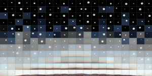 E. Dan Klepper’s “Full Cold Moon,” 2017, printed 2019, from the series “Moon Series”