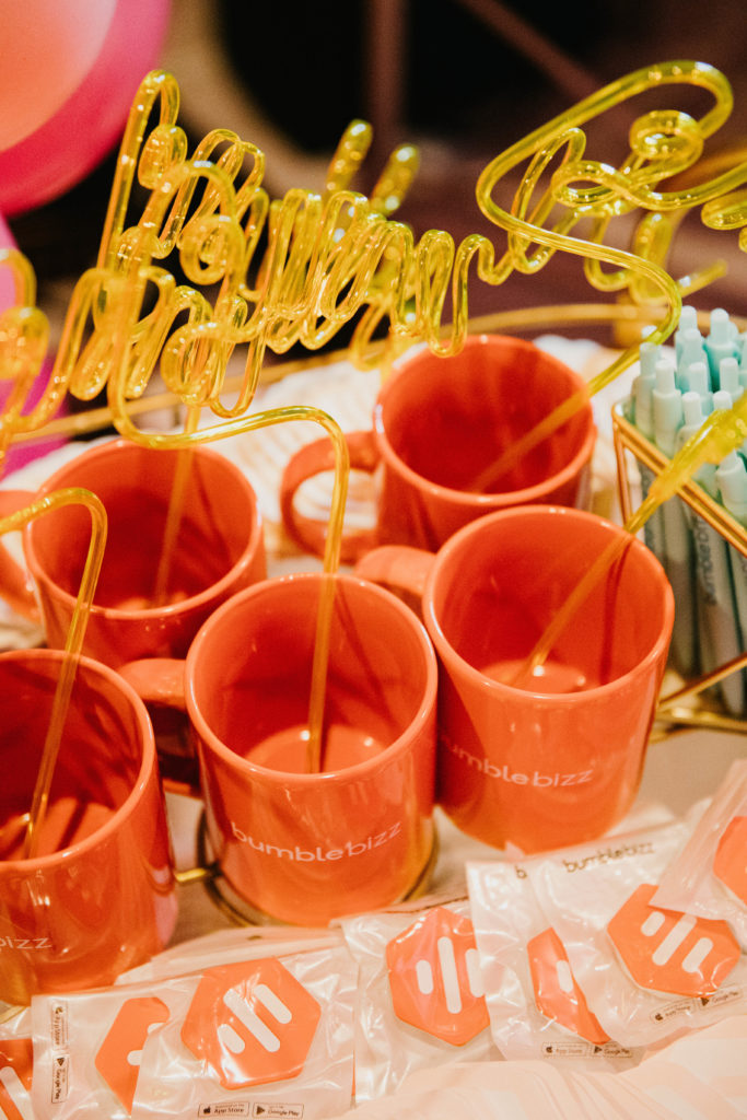 Bumble BFF sponsored the event. (Photo by Sean Whitmore)