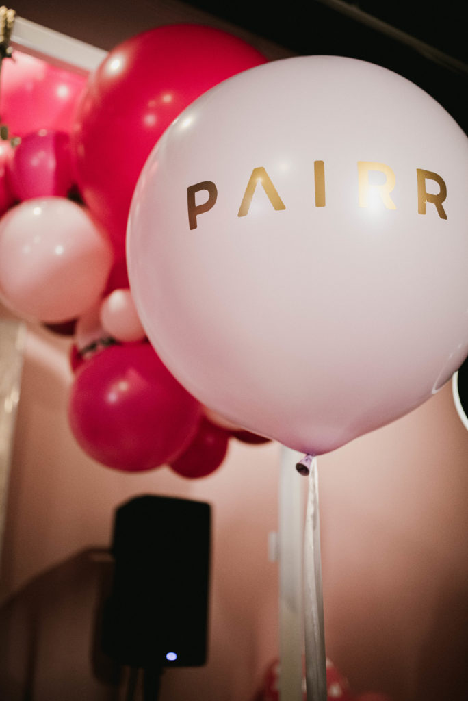 The Lushra Galentine's Pop-Up featured tons of pink and red balloons. (Photo by Sean Whitmore)