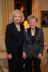 Mary Sage and Marguerite Swartz (Photo by Wilson Parish)