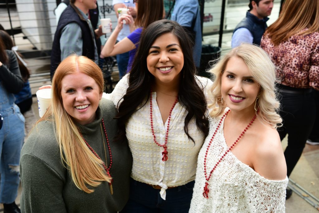 Rebecca Hoffman, Victoria Villarreal,Grace Gosnell (Photo by Daniel Ortiz)