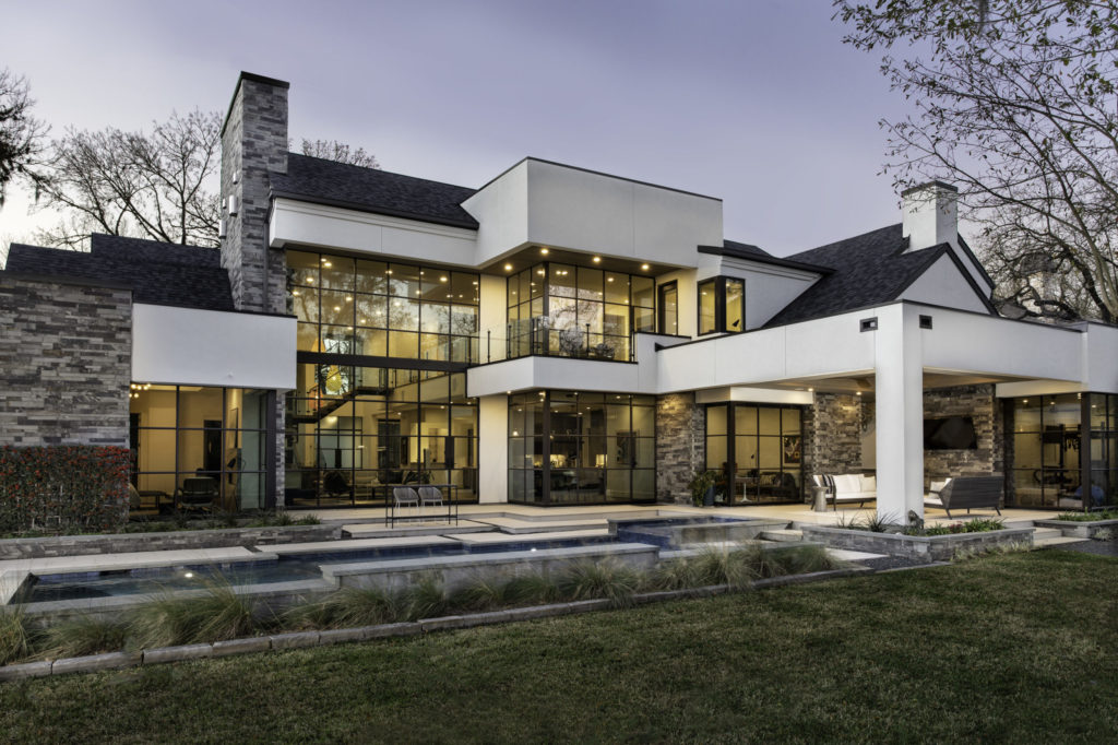 David Devine The mansion in Memorial was a collaboration between the owners, Frankel Building Group and Laura U Interior Design. (Photo by Kerry Kirk)