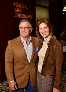 Robert & Emily Clay at the annual Memorial Park Conservancy Picnic for the Park Gala at The Omni Hotel Thursday Feb. 20, 2020. (Photo by Dave Rossman)