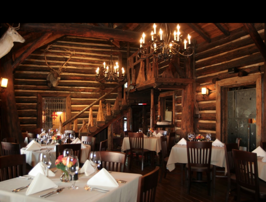 The Rainbow Lodge romantic restaurant