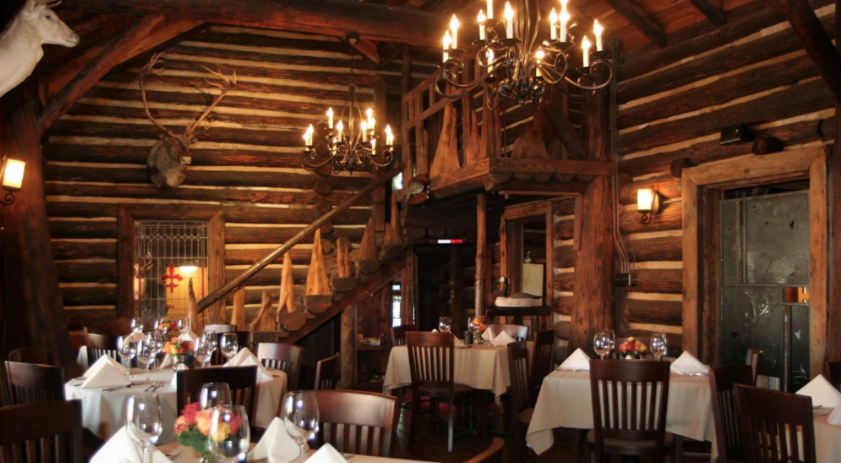 The Rainbow Lodge romantic restaurant