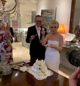 Bob Bowman & Leisa Holland-Nelson, wed at age 72.