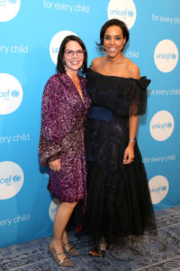 Selwyn Rayzor, Jessica Nowitzki (Photo by Rick Kern/Getty Images for UNICEF USA)