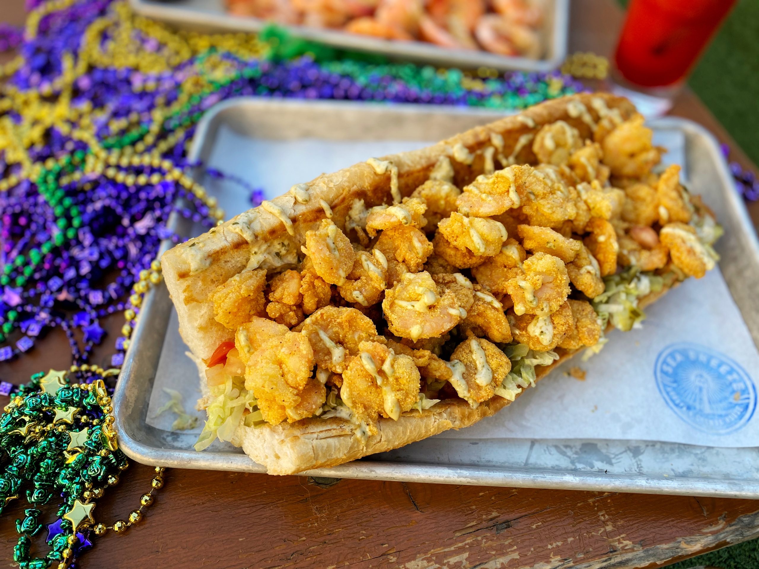 Shrimp Po Boy – Sea Breeze