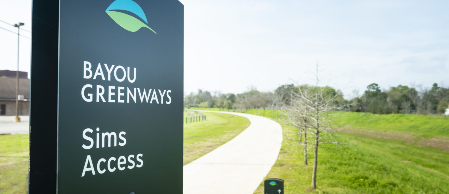 Sims Bayou, Bayou Greenway Trails