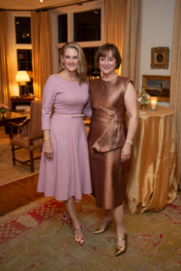 Stephanie Tsuru and Leigh Smith Houston Ballet Ball kick-off (Photo by Wilson Parish)