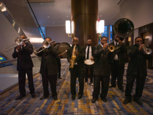 USTMardiGras2020_BunkJohnsonBrazzBand (Photo by Daniel Ortiz)