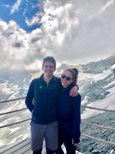 Mike Marek and Lexi Sakowitz in Zermatt