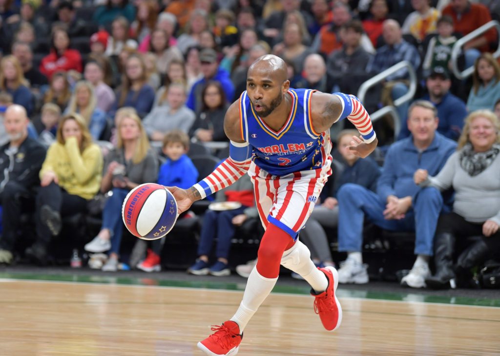 Catch the Harlem Globetrotters as they perform their jaw-dropping stunts this weekend.