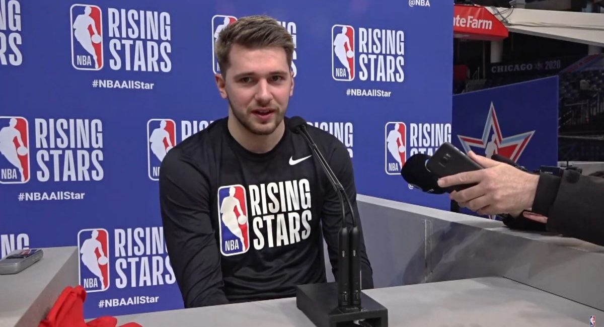 Luka Doncic Mavs NBA All-Star