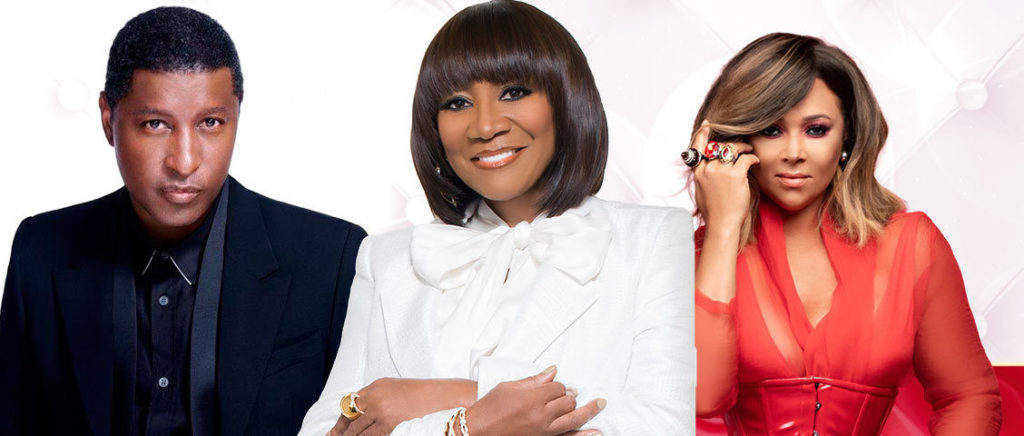 Don't miss Patti LaBelle, Babyface and Tamia this Sunday at Smart Financial Centre.