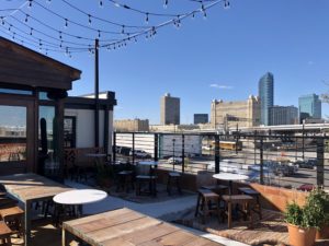 tinie’s patio view