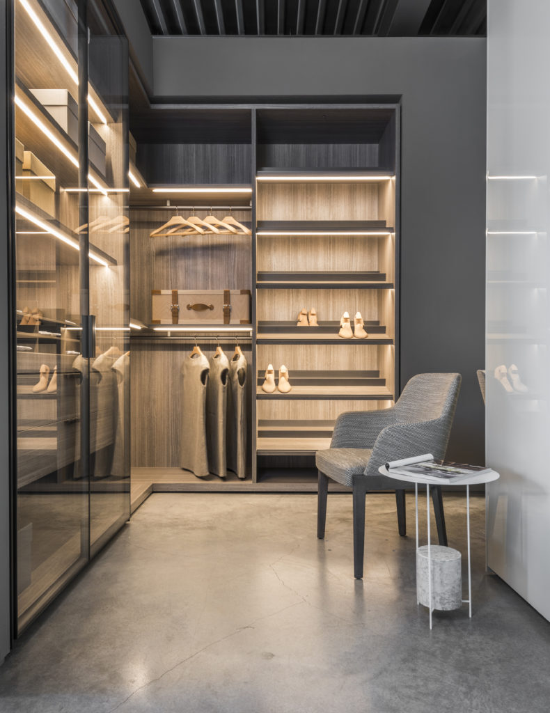 Closet design is part of the BeDesign repertoire.