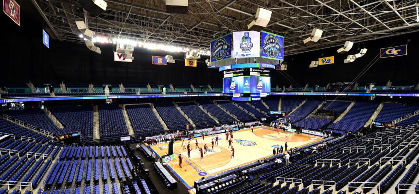NCAA Tournament canceled empty arena