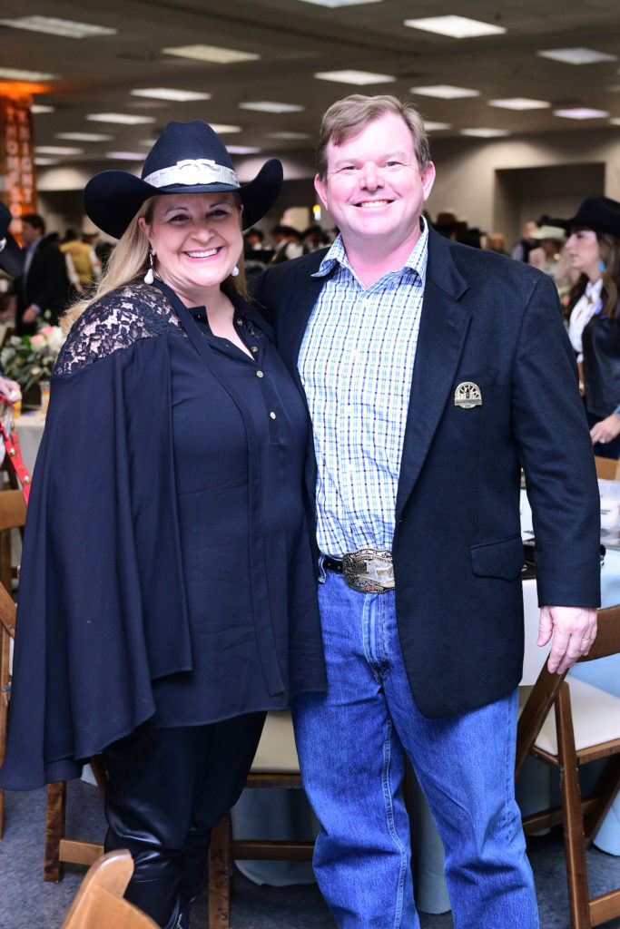 DeeDee & Wallis Marsh at the 2019 steer auction breakfast