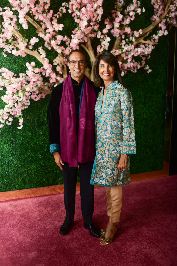 Moez and Sultana Mangalji are among the chairs of the Holocaust Museum Houston Moral Courage Award virtual dinner. (Photo by Daniel Ortiz)