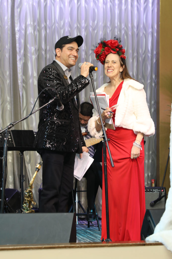 Emcees and chairs Mister McKinney and Catherine D. Anspon (Photo by Priscilla Dickson)