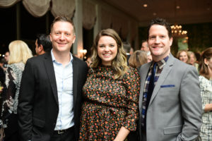 Preservation Houston Good Brick Awards  Adam Jones, Allison McLean, Ben McLauchlin (Photo by Daniel Ortiz)