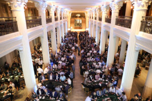Aerial view of room (Photo by Priscilla Dickson)