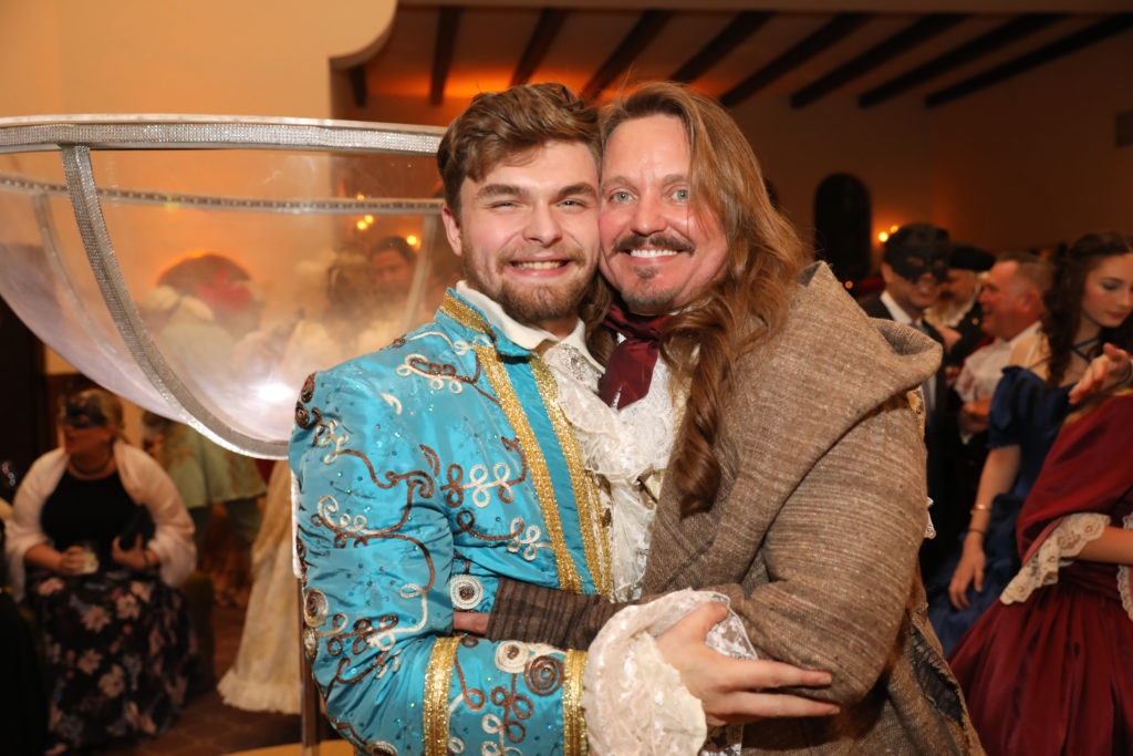 Father and son Alexei Pupelis and Rob Pupelis (Photo by Priscilla Dickson)