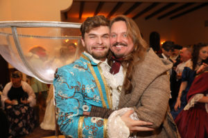 50th birthday party for Robert Pupelis Alexei Pupelis-Sprott, Rob Pupelis (father, son) (Photo by Priscilla Dickson)