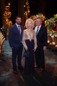 Houston Ballet Production dinner Angel Rios, Lynn Wyatt, Richard Flowers_Photo by Wilson Parish