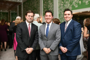 Preservation Houston Good Brick Awards Champ Warren, Mike and Dylan Valenti-Kanipes (Photo by Daniel Ortiz)