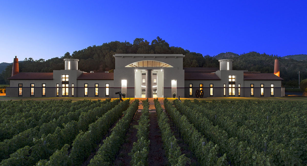 Clos Pegase night