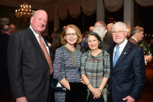 Preservation Houston Good Brick Awards Dick and Linda Sylvan, Charlotte and Larry Whaley (Photo by Daniel Ortiz)